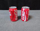Coca Cola cans of hungary 2 different pieces / nr 2685