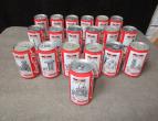 Coca Cola cans complete set of 19 germany  / nr 2703