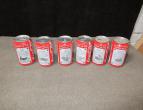 Coca Cola cans complete set of 6 germany 1992 dinners for fun / nr 2736