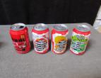 Coca Cola cans complete set of 4 feel vile / nr 2741