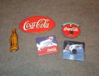 Coca Cola broch 5 pieces  / nr 3139