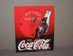 coca cola clock 