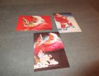 Coca Cola greetingcards set off 3 / postkaarten / nr 3220