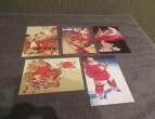 Coca Cola greetingcards set off 5 / postkaarten / nr 3221