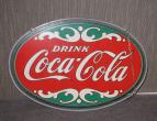 coca cola wind glass / glasraam nr 438