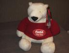 coca cola pluche polar bear nr 766