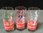 Coca Cola glasses  quick set off 3 / nr 2258