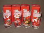 Coca Cola glasses set 4 burger king / nr 752