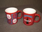 coca cola mug set of 2 / mok  / nr 881