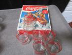 Coca cola glasses set off 6 / nr 3729