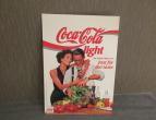 Coca cola cardboard advertising 23 / 33 cm / nr 3828