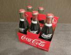 Coca cola 6 pack with 5 bottles classic santa 1992 / nr 3900