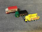  coca cola metal cars 3 pieces  / nr 4169