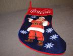 coca cola christmas sock / nr 1250