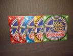 coca coca single set of 5 / nr 1305 