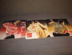 coca cola singles set of 3   / nr 1956