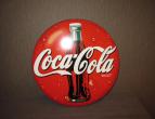 Coca Cola metaal 38 cm  / nr 2135