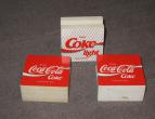  Coca Cola set off 3 paper holder / nr 2185