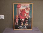 Coca Cola old advertising  / 38 cm - 54 cm / nr 2255